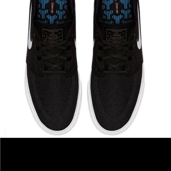 Nike Zoom Stefan Janoski Canvas RM SB skate shoes 9.5 US 43 EUR Black - Picture 2 of 8
